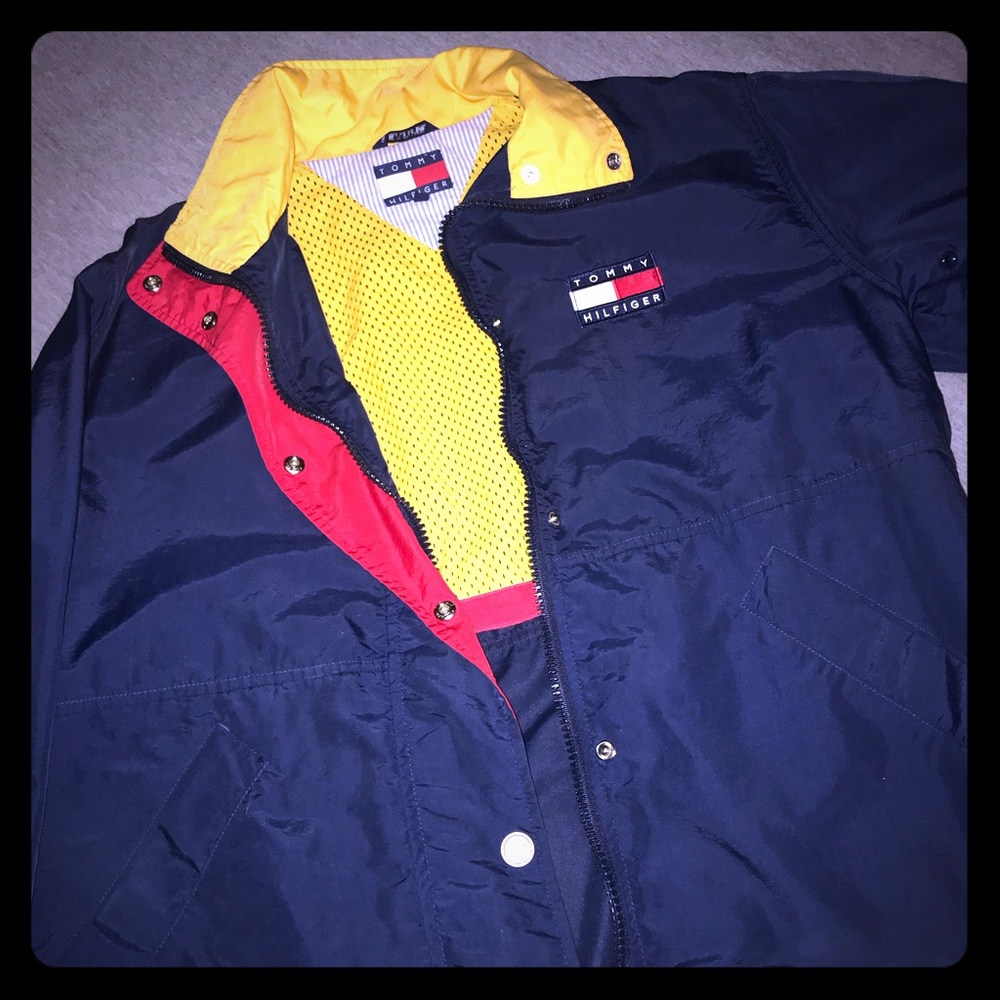 Vintage Tommy Hilfiger windbreaker jacket
